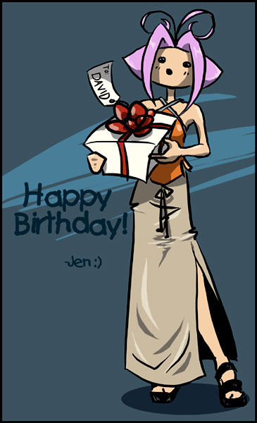 Happy Birfday to David